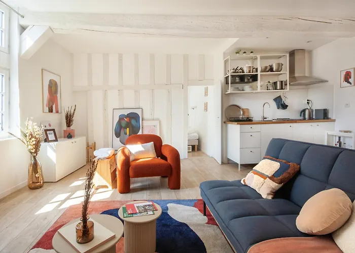 Le Loft Brunneval - Refuge Arty Du Xvie Siecle Апартаменты Труа