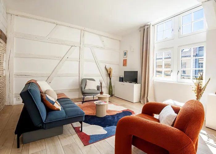 Le Loft Brunneval - Refuge Arty Du Xvie Siecle Apartment